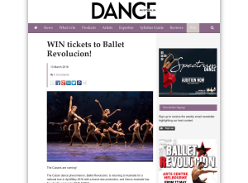 Win tickets to Ballet Revolucion
