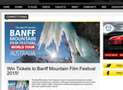 Win Tickets to Banff Mountain Film Festival 2015!