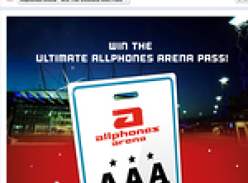 Win tickets to every event at Allphones Arena this year!