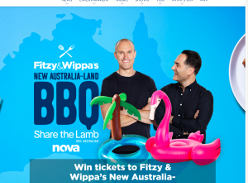 Win tickets to Fitzy & Wippa’s New Australia-land BBQ