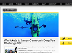 Win tickets to James Cameron's 'DeepSea Challenge' 3D!