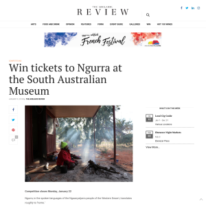 Win tickets to Ngurra at the South Australian Museum