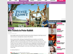 Win Tickets to Peter Rabbit