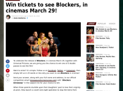 Win tickets to see Blockers