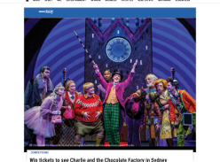 Win tickets to see Charlie and the Chocolate Factory in Sydney