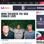 Win tickets to see DMA's live!
