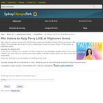 Win tickets to see Katy Perry live at Allphones Arena!