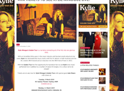 Win Tickets to See Kylie Minogue Live