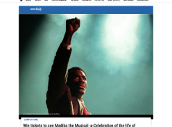 Win tickets to see Madiba the Musical