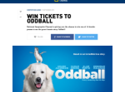 Win tickets to see 'Oddball'!