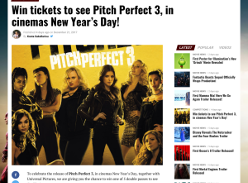 Win tickets to see Pitch Perfect 3