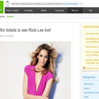 Win tickets to see Ricki Lee in concert