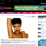 Win tickets to see Rihanna in concert!