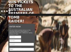 Win tickets to the Australian Premiere of Tomb Raider