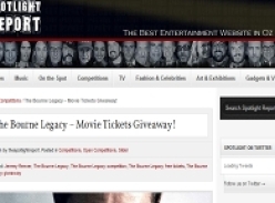 Win tickets to The Bourne Legacy