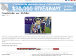 Win Tickets to the Fremantle Dockers game