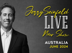 Win Tickets to the King of Comedy, Jerry Seinfeld