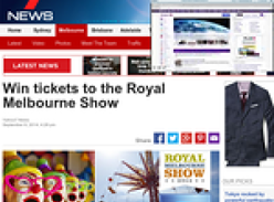 Win tickets to the Royal Melbourne Show