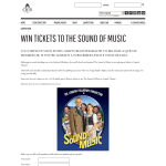 Win Tickets to the Sound of Music
