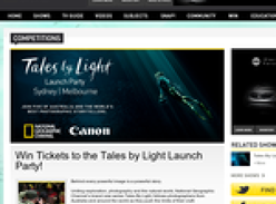 Win tickets to the 'Tales by Light Launch' party!
