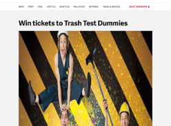 Win tickets to Trash Test Dummies