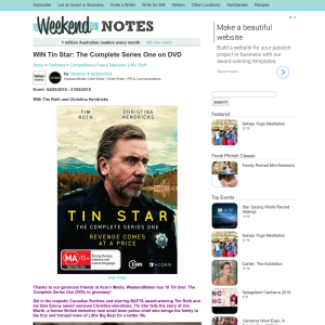 Win Tin Star: The Complete Series One on DVD