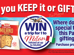 Win a Trip to Milan
