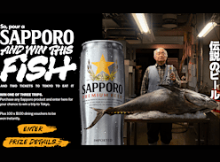 Win 1 of 3 Trips for 2 Adults to Tokyo, Japan