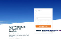 Win two return airfares to London