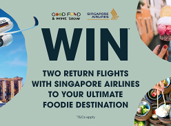 Win Two Return Flights with Singapore Airlines