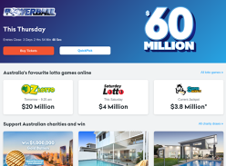 Win up to $60,000,000