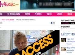 Win [V]IP Access to Ed Sheeran