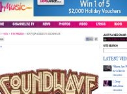 Win VIP access to 'Soundwave'!