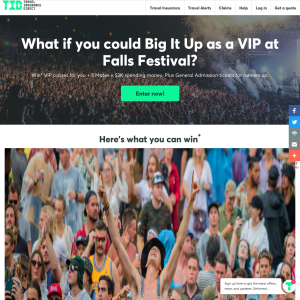 Win VIP passes to the Falls Festival of your choice
