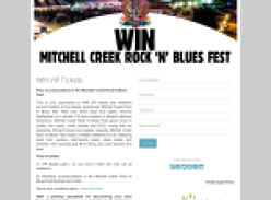 Win VIP tickets to Mitchell Creek Rock 'N' Blues Fest!