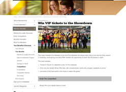 Win VIP tickets to the Showdown - Adelaide Crows Vs Port Adelaide