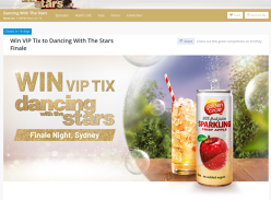 Win VIP Tix to Dancing With The Stars Finale