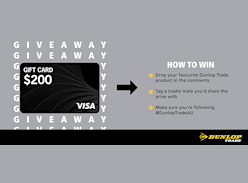Win a $200 VISA Gift Card