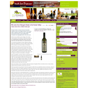 Win wine from Glenguin Estate in the Hunter Valley