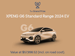 Win a Xpeng G6 Standard Range Car
