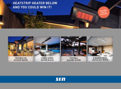 Win Your Choice of 1 of 4 Heatstrip Heaters