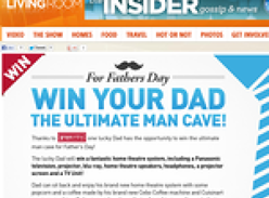 Win your dad the ultimate man cave!