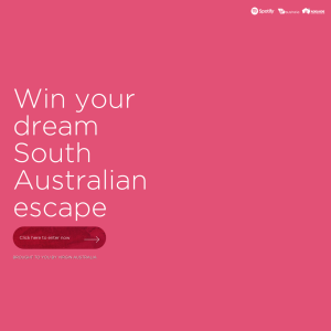 Win your Dream South Australian Escape