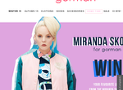 Win your favourite look from the 'Miranda Skoczek for Gorman' collaboration valued at $1,200!