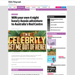 Win your own 4 night luxury Aussie adventure to Australia's Red Centre!