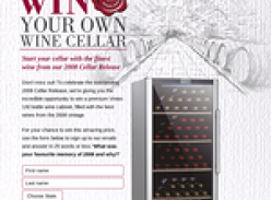 Win your own wine cellar!