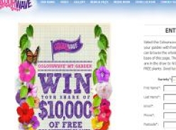 Win your share of $10,000 worth of free plants!