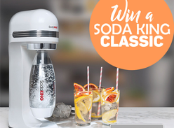 Win a Soda King Classic Sparkling Water Machine