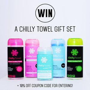 Win 1 in 5 Chilly Towel Gift Sets