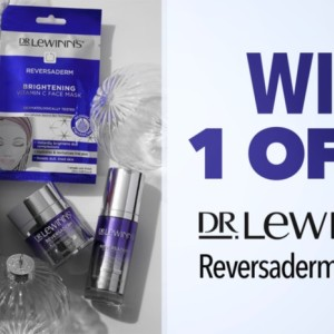 Win 1 of 10 Dr Lewinn’s Reversaderm Gift Sets